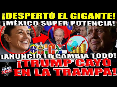 JUEVEZAZOO!!! TRUMP CAE EN SU PROPIA TRAMPA  ¡CLAUDIA TOMÓ DECISION! DESPERTÓ EL GIGANTE. MÉXICO TOP