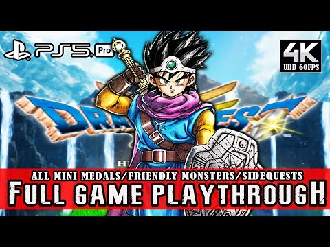 DRAGON QUEST 3 HD2D REMAKE【FULL GAME + POSTGAME】All Sidequest/ Mini Medal/ Arena Monster Walkthrough