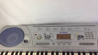yamaha Portatone PSR-275 testing
