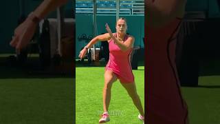 🔥🍿 Sabalenka & Gauff LAST preparation before the FINAL #sabalenka