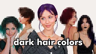 Dark Hair Colors You NEED to Try (and HR Will Approve)