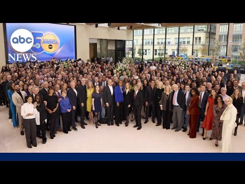 YouTube video thumbnail: Celebrating 50 Years of "Good Morning America" on ABC
