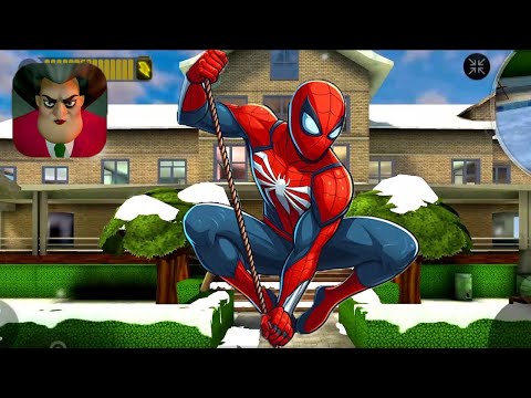 Scary Teacher 3D New Spider-Man Full History Part 119 Gameplay Walkthrough (IOS ANDROID)