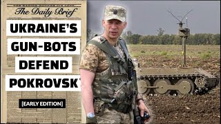 The Unbreakable Wall: Ground Drones Are Fortifying Donetsk for Ukraine