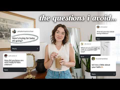 The Questions I Usually Avoid… TTC Update, Married At 19, Feeling Overwhelmed & More | Honest Q&A ☕️