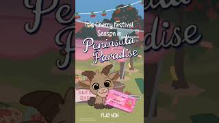 It's Cherry Festival Season in Peninsula Paradise | Now Available on Apple #indiegame #cozygame