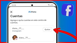 Cómo DESVINCULAR MI CUENTA DE FACEBOOK DE INSTAGRAM DESDE EL MOVIL