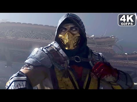 Scorpion Vs Noob Saibot Fight Scene - MORTAL KOMBAT 11