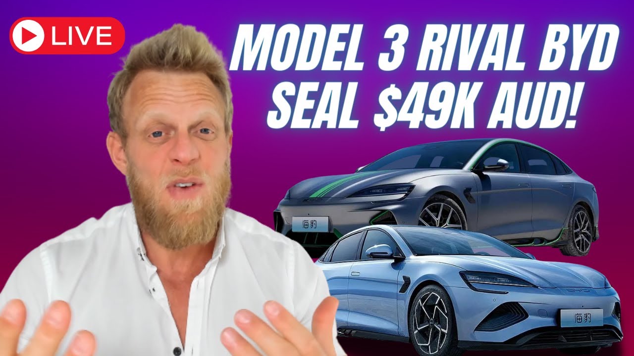 BYD Seal Revealed in 3 versions – Price Shocks Electric Car Industry