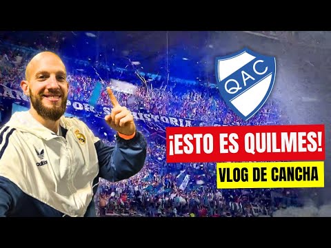 COMO SE VIVE UN PARTIDO EN LA CANCHA DE QUILMES - VLOG DE CANCHA 17