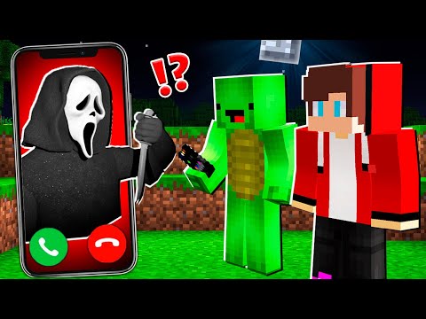 Scream GHOSTFACE CALLING to JJ and MIKEY at 3:00 am ! - in Minecraft Maizen