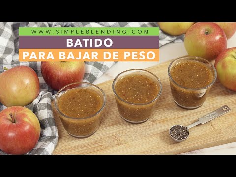 EL MEJOR BATIDO CASERO PARA QUEMAR GRASA | Esta receta de smoothie te ayudará a adelgazar seguro