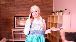 Spiderman & Frozen Elsa  - Joker   - Spiderman Birthday Party Funny Superheroes Movie In real