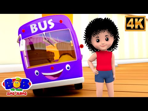 Wheels on the Bus, Sing Along Nursery Rhyme for Toddlers