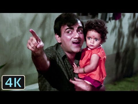 &#39;Chanda O Chanda&#39; Full 4K Video Song - Kishore Kumar | Mehmood | Lakhon Mein Ek