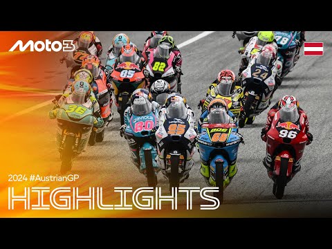 Moto3™ Race Highlights 🙌 | 2024 #AustrianGP