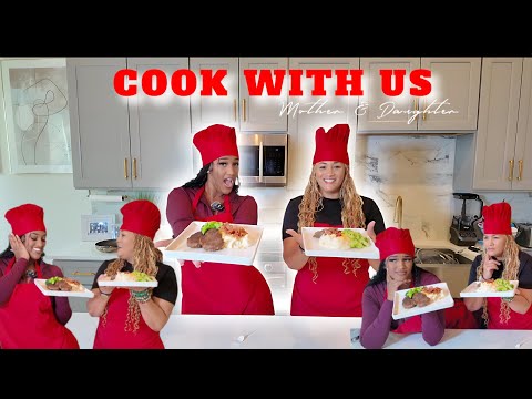COOKING WHILE DISCUSSING FAMILY ISSUES WITH MY DAUGHTER NIQUE!!🥰