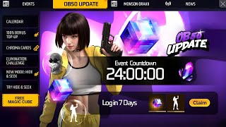 ফ্রিতে ম্যাজিক কিউব 🥳 পাবে সবাই 💥 Magic Cube Free Event | Free Fire New Event | FF New Event Today