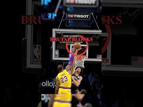 Top 15 Most BRUTAL BLOCKS In The NBA | Part 2