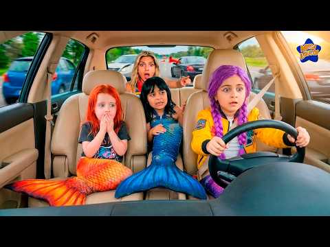 AS FILHAS SEREIAS DAS GUERREIRAS KPOP DERAM CARONA PARA AS HUNTRIX E ENCONTRAMOS ELAS NO MEIO DA RUA