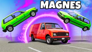 ❄️ AUTO Z MAGNESEM ROZWALA WIDZÓW!?  BeamNG Drive |
