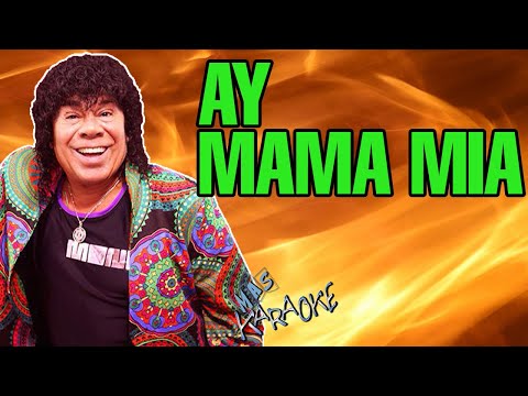 😎 AY MAMA MIA 🟢 La Mona Jiménez 🎤MAS KARAOKE #cuarteto