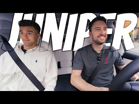 LA MIA PRIMA VOLTA SU MODEL Y JUNIPER & FSD A ROMA