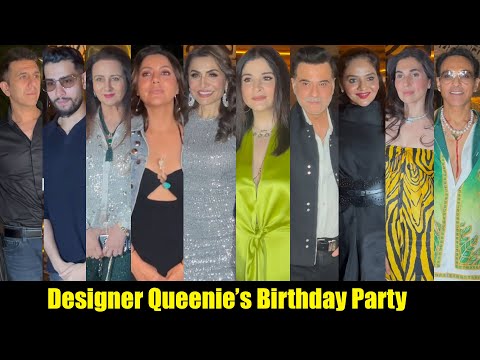 Gauri Khan, Sanjay Kapoor, Maheep Kapoor & More Spotted At Designer Queenie's Birthday Party