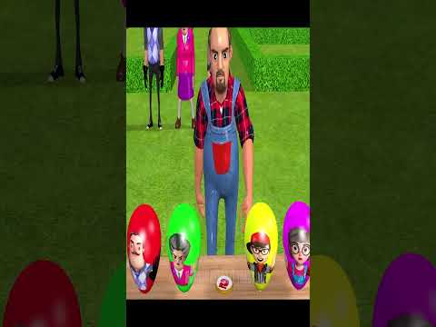 Scary Teacher 3D vs Squid Game saw wood Challenge with Tani and Neighbor Hello  #scaryteacher