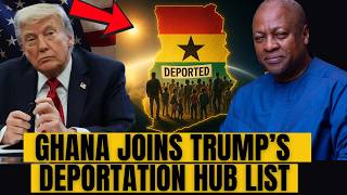 Ghana Accepts Africans Deported by Trump Admin in Latest Migration Deal