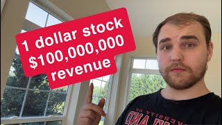 This $1 Stock is forecasting $100,000,000 revenue this year!
