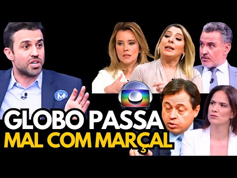 Pablo Marçal Humilha Globo em Sabatina e Entrevistas