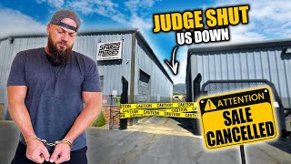 A Federal Judge STOPPED Our Massive Garage Sale!