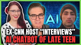 Ex-CNN Host Interviews Anti-Gun AI Chatbot of Late Teen
