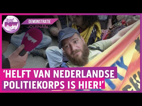 Politie laat niet met zich sollen: Extinction weggeveegd bij A12!