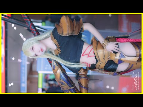 페이트 FATE  '길가메쉬 TS' 코스프레 FGO 'Gilgamesh TS' cosplay 4k 2024 AGF cosplay Model. RUA 루아님