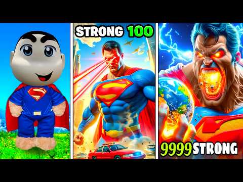 $1 SUPERMAN to $1,000,000,000 SUPERMAN in GTA 5