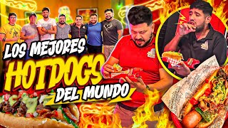 ¡PROBANDO LOS HOTDOGS MÁS FAMOSOS DEL BARRIO con el CREW RETOJORJAIS! 🌭