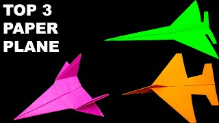 Top 3 how to make a paper airplane | paper aeroplane | paper craft | paper plane