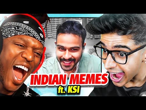 KSI Reacts To INDIAN Memes... (in India)