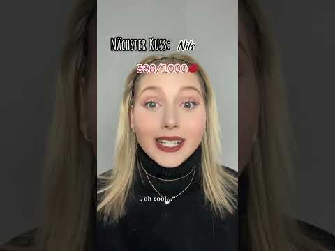 POV: Du musst 1000 Personen küssen, um deinen Seelenverwandten zu treffen💋| Insta:_mandyhess_ #pov