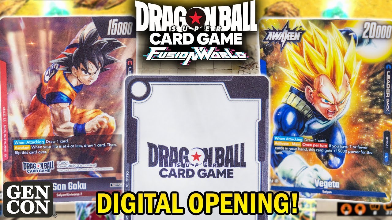 DBS Digital Card Game: Fusion World Opening! (Gen Con)