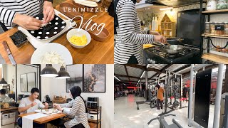 Rutinitas Pagi Sampai Siang Ibu Rumah Tangga I Olahraga Bareng Suami I #dailyvlog #rutinitasharian