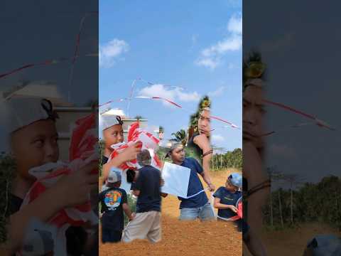 layangan seot ekor terpanjang didunia#diy #viral #comedy #craft #video  #layangan #shorts