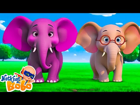 Ek Mota Hathi, एक मोटा हाथी | Bandar Mama | Hindi Nursery Rhymes & Kids Songs | Balgeet And Poem