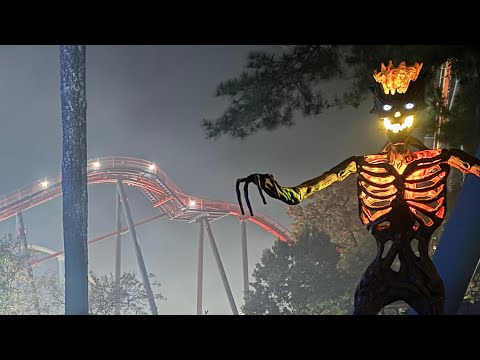 Six Flags Fright Fest walkthrough livestream