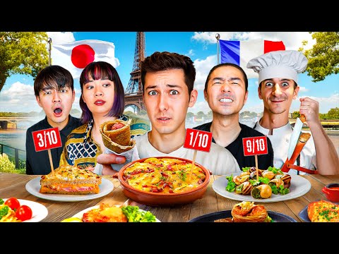 Les Japonais jugent les plats ⭐️⭐️⭐️ de chaque région en France (la revanche)