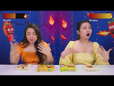 FIRE SPICY NOODLES CHALLENGE!