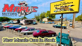 American Hotrods Maple Motors 9/22/25 Inventory HotRods FroSale DEALS USA Update Rides Classic Cars