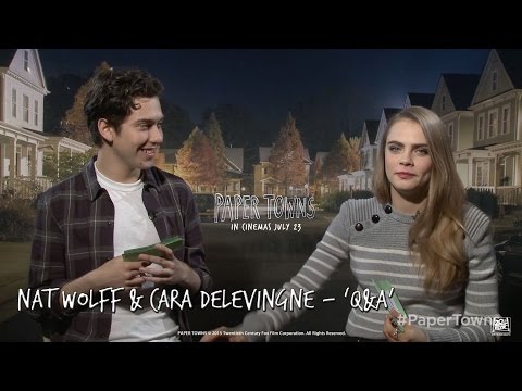 Paper Towns [Nat Wolff & Cara Delevingne - 'Q&A' Featurette in HD (1080p)]